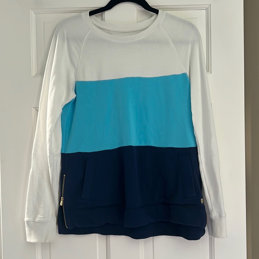 Lilly Pulitzer Beachcomber Low Tide Navy Color-Block size S